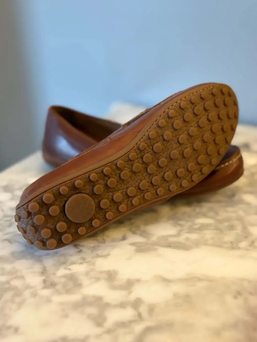 Florsheim Driver Men's Leather Penny Loafers Academic Grandpa-core